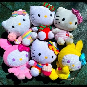 Hello kitty collection set of 6